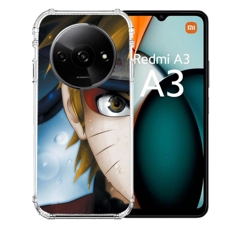 Coque Renforcée Pour Xiaomi Redmi A3 Manga Naruto Blanc