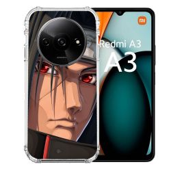 Coque Renforcée Pour Xiaomi Redmi A3 Manga Naruto Itachi Visage