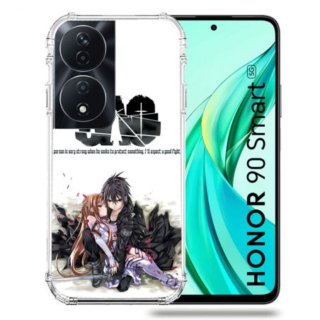 Coque Renforcée Pour Honor 90 Smart 5G Manga SAO sword Art Online Blanc