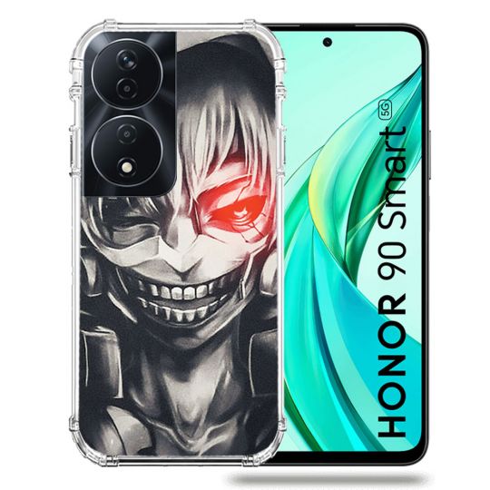 Coque Renforcée Pour Honor 90 Smart 5G Manga Tokyo Ghoul Kaneki Noir