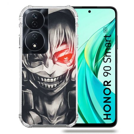 Coque Renforcée Pour Honor 90 Smart 5G Manga Tokyo Ghoul Kaneki Noir