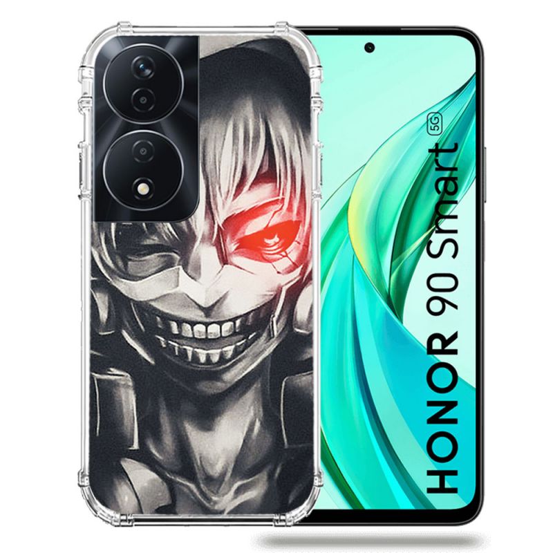 Coque Renforcée Pour Honor 90 Smart 5G Manga Tokyo Ghoul Kaneki Noir