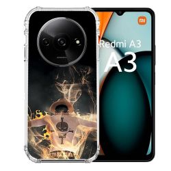 Coque Renforcée Pour Xiaomi Redmi A3 Manga One Piece Ace Noir