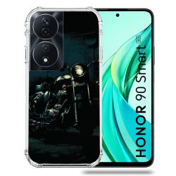 Coque Renforcée Pour Honor 90 Smart 5G Moto Harley Vintage