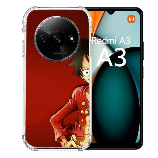 Coque Renforcée Pour Xiaomi Redmi A3 Manga One Piece Luffy