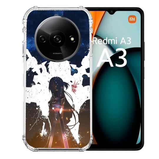 Coque Renforcée Pour Xiaomi Redmi A3 Manga SAO sword Art Online Asuna