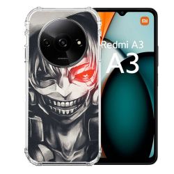 Coque Renforcée Pour Xiaomi Redmi A3 Manga Tokyo Ghoul Kaneki Noir