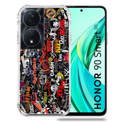 Coque Renforcée Pour Honor 90 Smart 5G Musique Rock Groupe