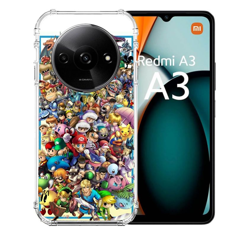 Coque Renforcée Pour Xiaomi Redmi A3 Nintendo