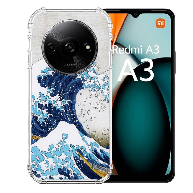Coque Renforcée Pour Xiaomi Redmi A3 Peinture La Grande Vague