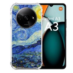 Coque Renforcée Pour Xiaomi Redmi A3 Peinture La nuit étoilée