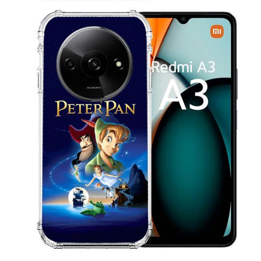 Coque Renforcée Pour Xiaomi Redmi A3 Peter Pan Affiche