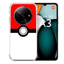 Coque Renforcée Pour Xiaomi Redmi A3 Pokemon Pokeball