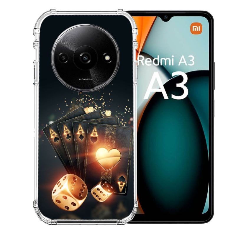 Coque Renforcée Pour Xiaomi Redmi A3 Poker Des