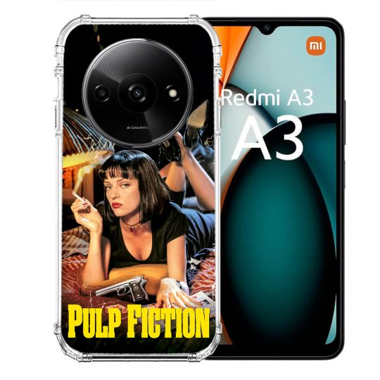 Coque Renforcée Pour Xiaomi Redmi A3 Pulp Fiction Affiche