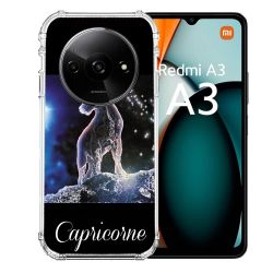 Coque Renforcée Pour Xiaomi Redmi A3 Signe Zodiaque 2 Capricorne