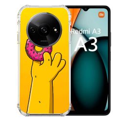 Coque Renforcée Pour Xiaomi Redmi A3 Simpson Donuts