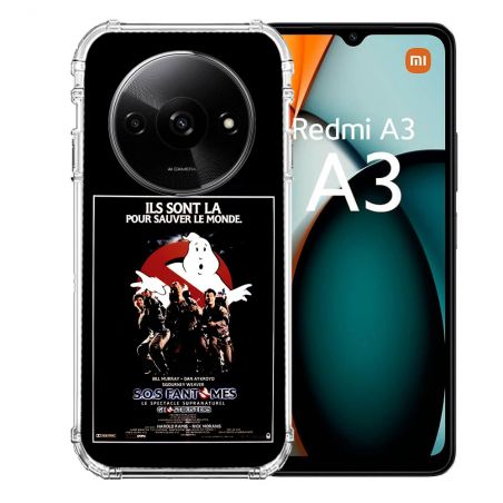 Coque Renforcée Pour Xiaomi Redmi A3 SOS Fantome Affiche