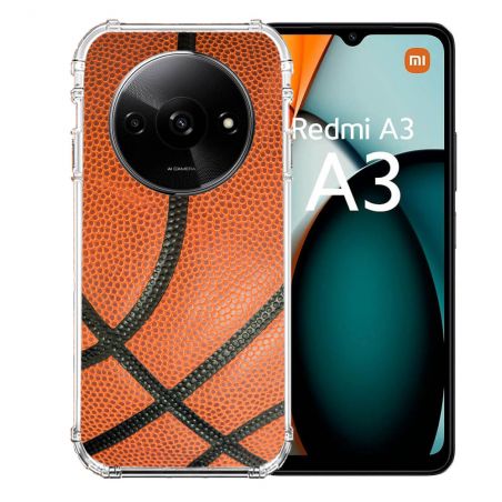 Coque Renforcée Pour Xiaomi Redmi A3 Sport Ballon Basket