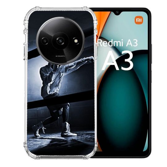 Coque Renforcée Pour Xiaomi Redmi A3 Sport Boxe Poing
