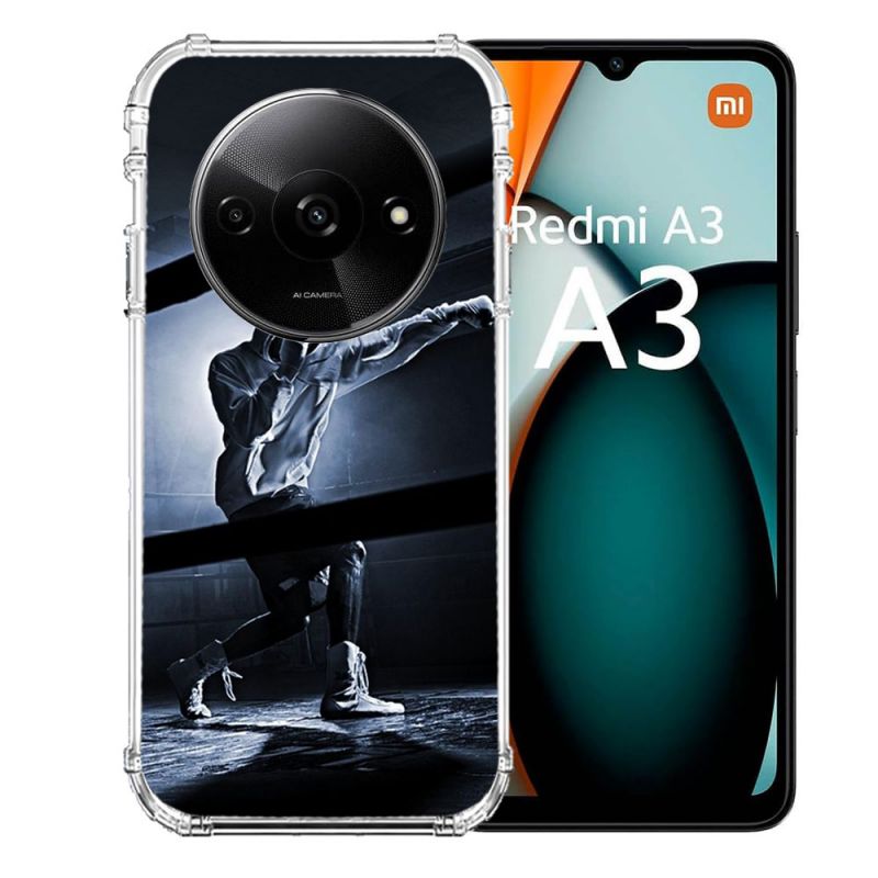 Coque Renforcée Pour Xiaomi Redmi A3 Sport Boxe Poing