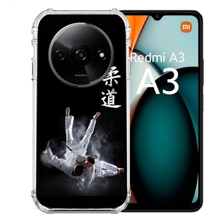Coque Renforcée Pour Xiaomi Redmi A3 Sport Judo Noir