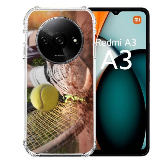 Coque Renforcée Pour Xiaomi Redmi A3 Sport Tennis Glissade