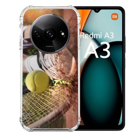 Coque Renforcée Pour Xiaomi Redmi A3 Sport Tennis Glissade