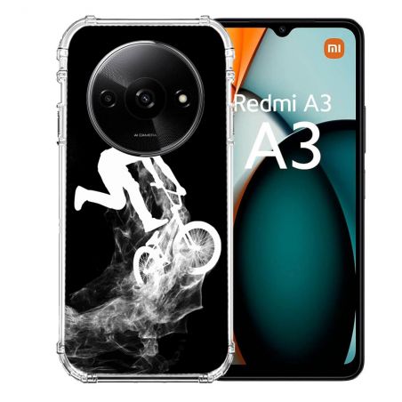 Coque Renforcée Pour Xiaomi Redmi A3 Sport VTT Noir