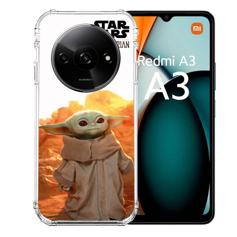 Coque Renforcée Pour Xiaomi Redmi A3 Star Wars - Yoda bebe soleil
