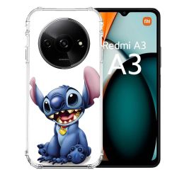 Coque Renforcée Pour Xiaomi Redmi A3 Stitch Blanc