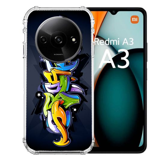 Coque Renforcée Pour Xiaomi Redmi A3 Street Art Graffiti