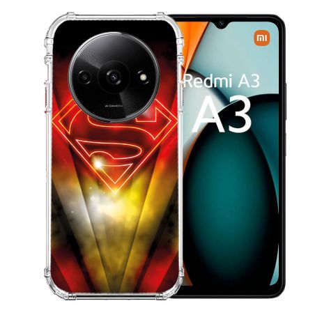 Coque Renforcée Pour Xiaomi Redmi A3 Superman Logo