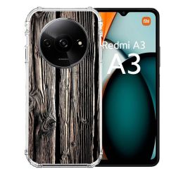 Coque Renforcée Pour Xiaomi Redmi A3 Texture Bois