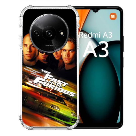 Coque Renforcée Pour Xiaomi Redmi A3 The Fast And Furious