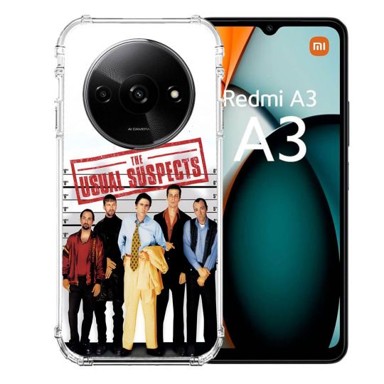 Coque Renforcée Pour Xiaomi Redmi A3 The Usual Suspect Affiche