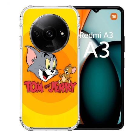 Coque Renforcée Pour Xiaomi Redmi A3 Tom Jerry