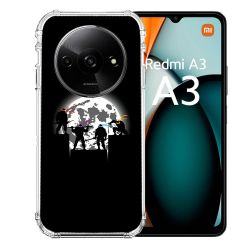 Coque Renforcée Pour Xiaomi Redmi A3 Tortue Ninja Ombre