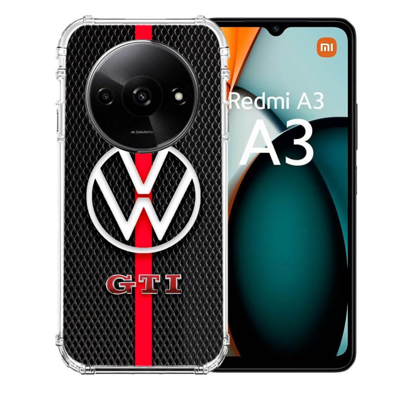 Coque Renforcée Pour Xiaomi Redmi A3 Volkwagen Line