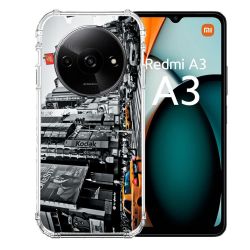 Coque Renforcée Pour Xiaomi Redmi A3 Voyage Amerique USA New York Taxi
