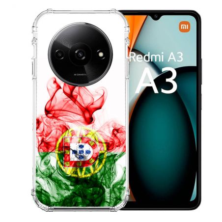 Coque Renforcée Pour Xiaomi Redmi A3 Voyage Portugal Flamme