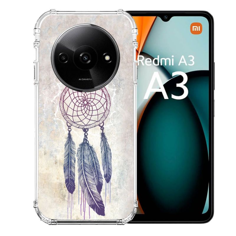 Coque Renforcée Pour Xiaomi Redmi A3 Zen Attrape Reve Blanc