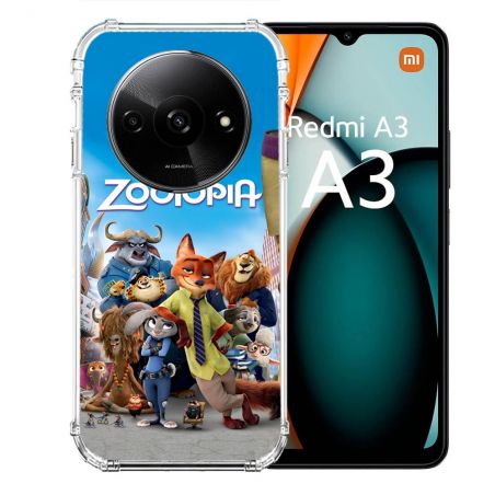 Coque Renforcée Pour Xiaomi Redmi A3 Zootopia