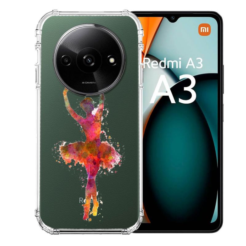 Coque Transparente Pour Xiaomi Redmi A3 Danseuse etoile