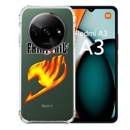 Coque Transparente Pour Xiaomi Redmi A3 Fairy Tail