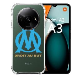 Coque Transparente Pour Xiaomi Redmi A3 Foot Olympique Marseille OM