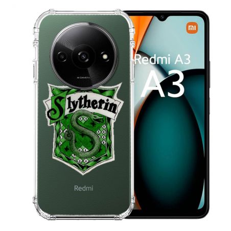 Coque Transparente Pour Xiaomi Redmi A3 Harry Potter Slytherin