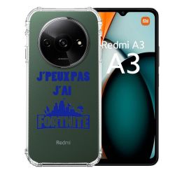 Coque Transparente Pour Xiaomi Redmi A3 Jpeux pas jai Fortnite
