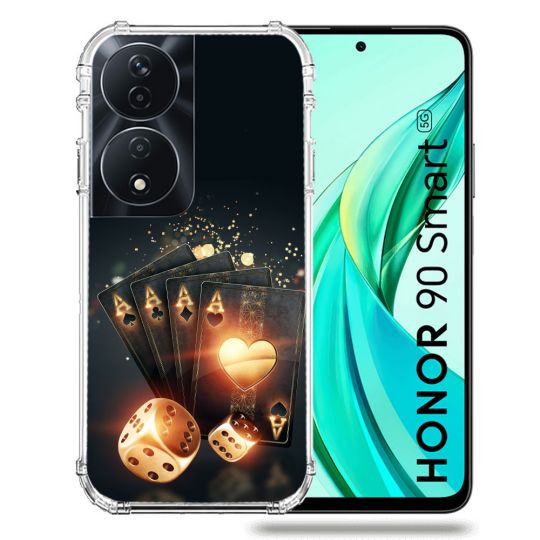 Coque Renforcée Pour Honor 90 Smart 5G Poker Des