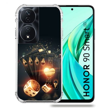 Coque Renforcée Pour Honor 90 Smart 5G Poker Des